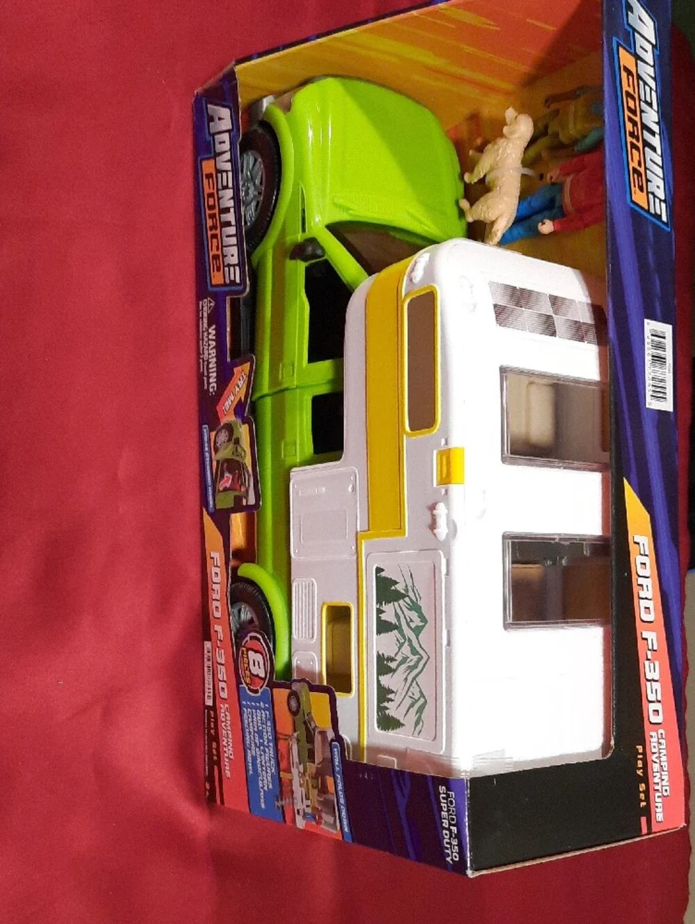 Adventure Force Ford F-350 Camping Playset With 8 Piece Accessories